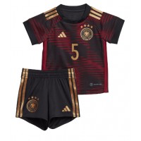 Tyskland Thilo Kehrer #5 Udebane Trøje Børn VM 2022 Kortærmet (+ Korte bukser)